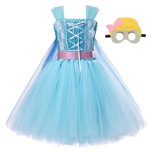 Toy Story Inspired Tutu Dress for Girls Woody Buzz Jessie Forky Bo Peep Party Tulle Gown