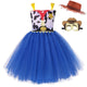 Toy Story Inspired Tutu Dress for Girls Woody Buzz Jessie Forky Bo Peep Party Tulle Gown