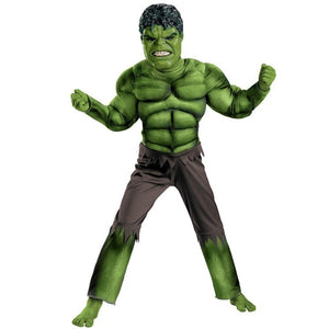 Boys Hulk Cosplay Clothing Kids Superhero Party Halloween Costumes
