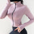 Women's  Long Sleeves Crop top  Sports Jersey Slim Fit shirt Fitness Yoga Top Winter Workout Jacket Female Gym Shirts