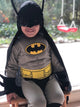 Child Boy Muscle Batman DC Comic Superhero Movie Character Cosplay Fancy Dress Halloween Carnival Party Costumes