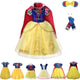 Girls Snow White Dress Kids Princess Dress Up Costumes Toddler Snow White And Huntsman Fancy Clothing Christmas Party Outfits