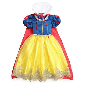 Girls Snow White Dress Kids Princess Dress Up Costumes Toddler Snow White And Huntsman Fancy Clothing Christmas Party Outfits