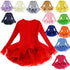Girl Christmas Tutu Dress Winter Red Green Sweater Princess Party Costumes Clothing Baby Girls 2-8t