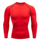 Men Running T Shirt Fitness Tight Long Sleeve Sport tshirt Training Jogging Shirts Gym Sportswear Quick Dry