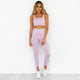 2 Piece Set Workout Clothes for Women Sports Bra and Leggings Set Sports Wear for Women Gym Clothing Athletic Yoga Set