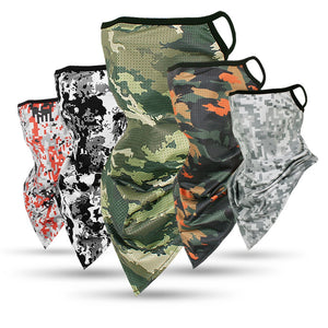 Ourdoor Ice Silk Triangle Scarf Cycling Bandana Hiking Camping Hunting Running Army Bicycle Military Tactical Neck Gaiter