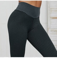 Grid Tights Yoga Pants Women Seamless High Waist Leggings Breathable Gym  Fitness Push Up Clothing Girl Yoga Pant (Size : L) (Size : Medium)