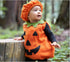 Kids Halloween Costumes Cartoon Pumpkin Cute Outfit Microfiber Hat Special Party Baby Rompers Lovely Kids Suit