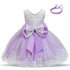 Kids Dress for Girls Dresses for Party and Wedding Christmas Clothing Princess Flower Tutu Dress Children Prom Ball Gown