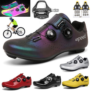 Professional Athletic Bicycle Shoes MTB Cycling Shoes Men Self-Locking Road Bike Shoes sapatilha ciclismo Women Cycling Sneakers