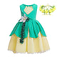 Baby Girls Dress Snow White Belle Mermaid HuaMulan Aladdin Minnie Princess Dress up Party Wear Shepherd Cow Girl Role Play Frock