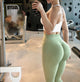 Women Scrunch Butt Yoga Pant Naked-Feel Fabric Sport Gym Leggings Femme High Waist Fitness Workout Pants Elastic Butt Lifting Tights
