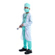 Hospital Doctor Kids Surgeon Dr Uniform Boys Child Career Halloween Cosplay Costume